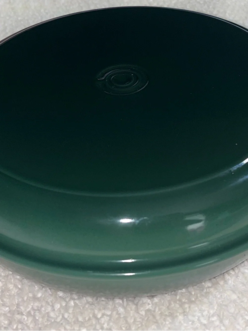 Le Creuset Green Cast Iron Braiser with Grill Pan Lid
